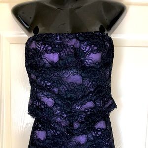 Two Pieces Lace Dress